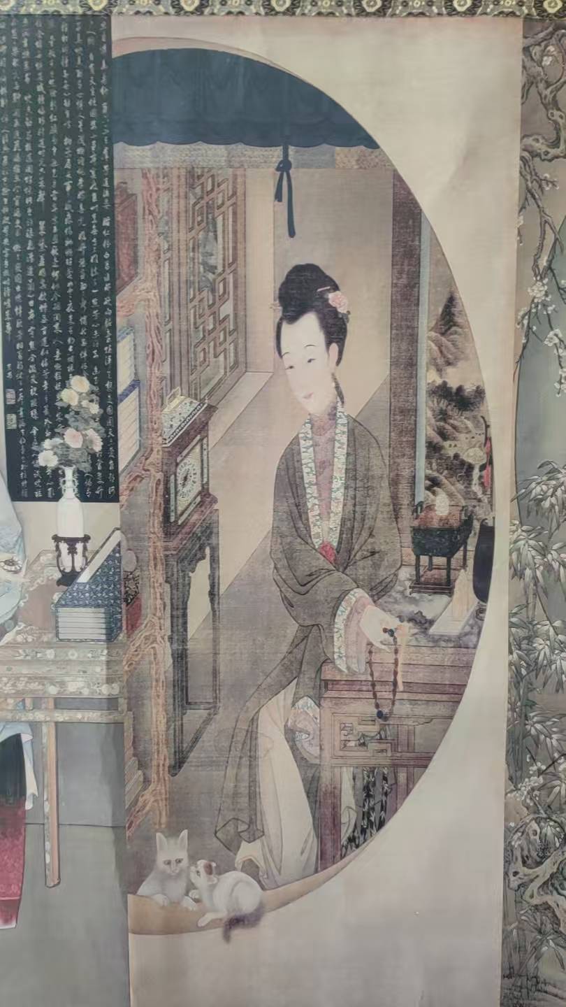 宁《十二金钗图卷千亿球友会郎世(图2)